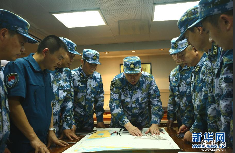 ����MH370��Ѱ���ص���Ѱ���򶫱���ת��