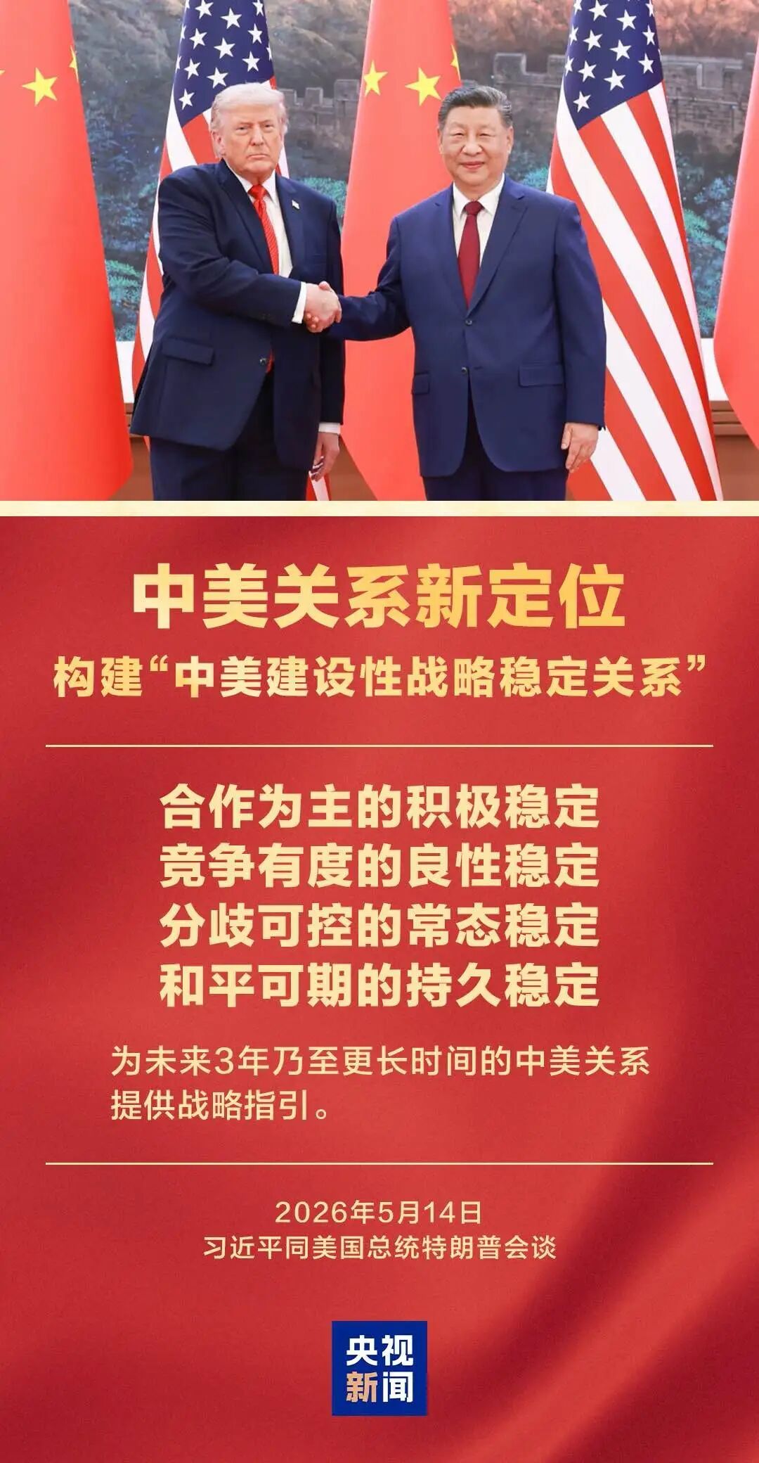大国外交最前线丨中美关系新定位！如何理解“中美建设性战略稳定关系”？