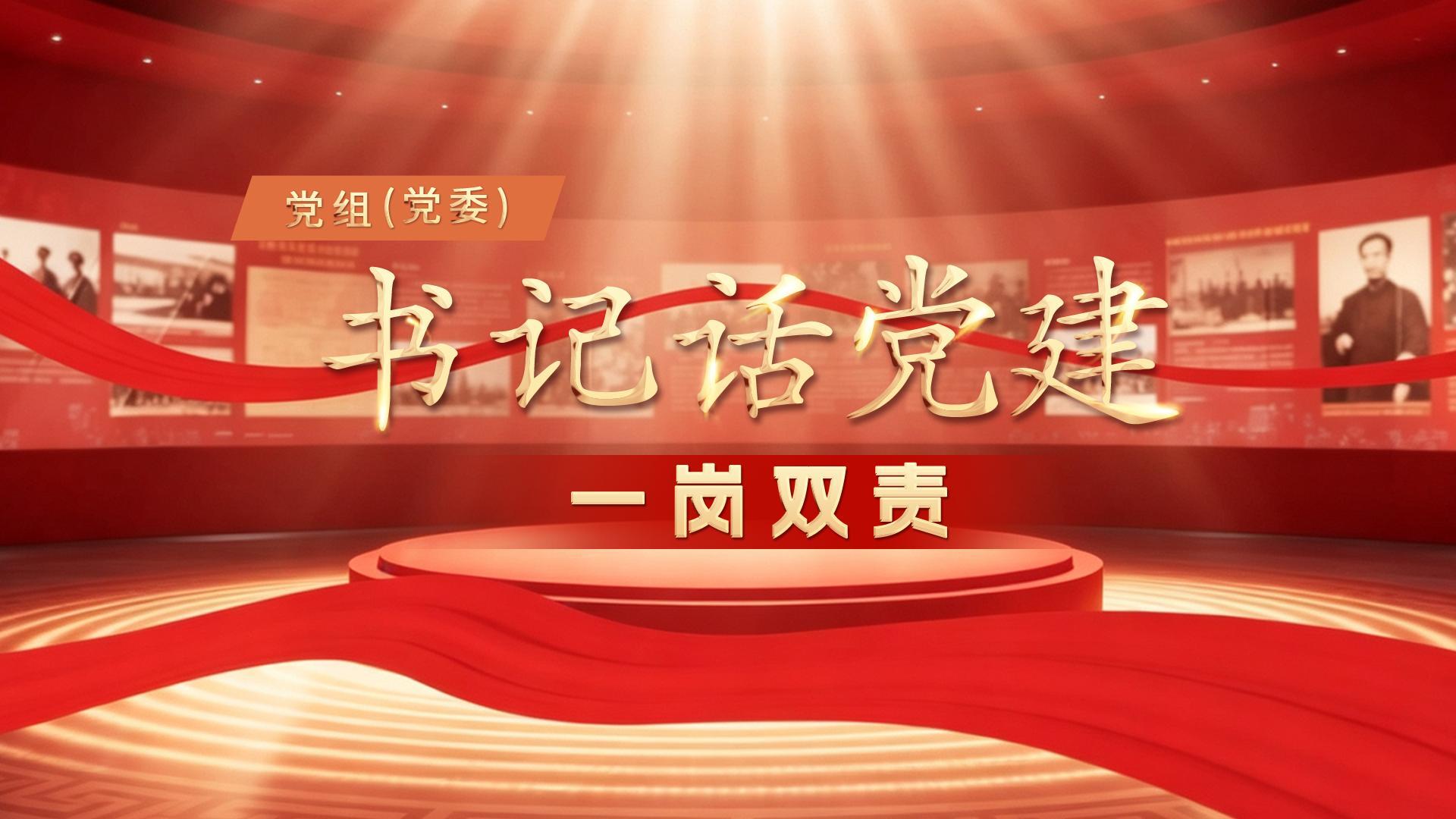 党组（党委）书记话党建“一岗双责”