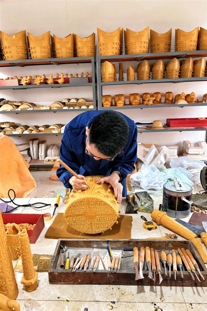 承古法 铸新声——青铜编钟制作技艺非遗传承馆开馆