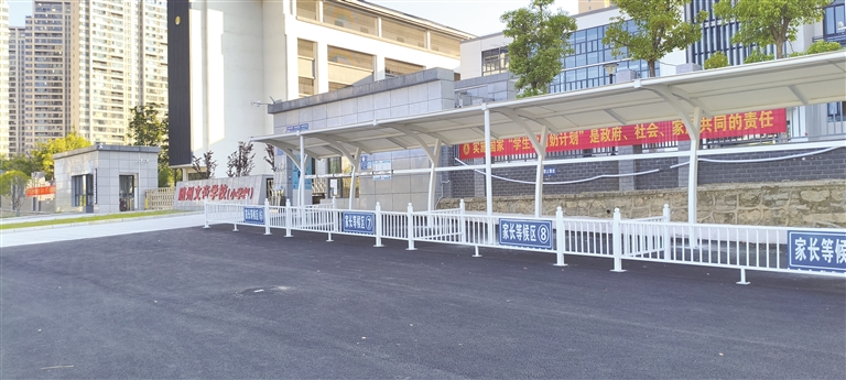 文帝学校智慧生态停车场完工