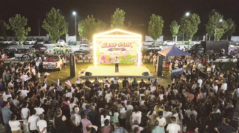 乡土好声音唱响桃乡夏夜——随县尚市镇“全民村K”争霸赛收官