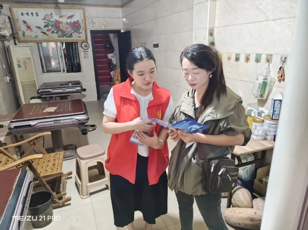 南郊街道在行动｜网络安全宣传走进千家万户