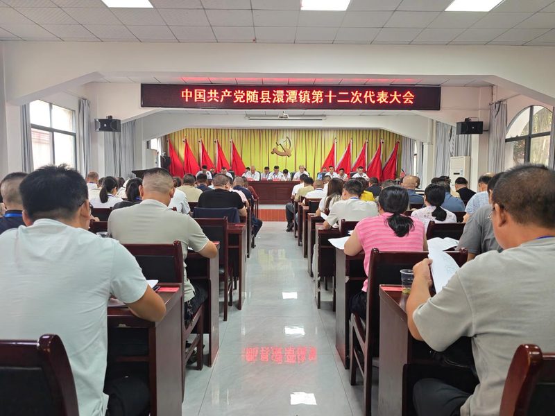 凝心聚力绘新景 实干争先开新局——中国共产党随县澴潭镇第十二次代表大会胜利召开