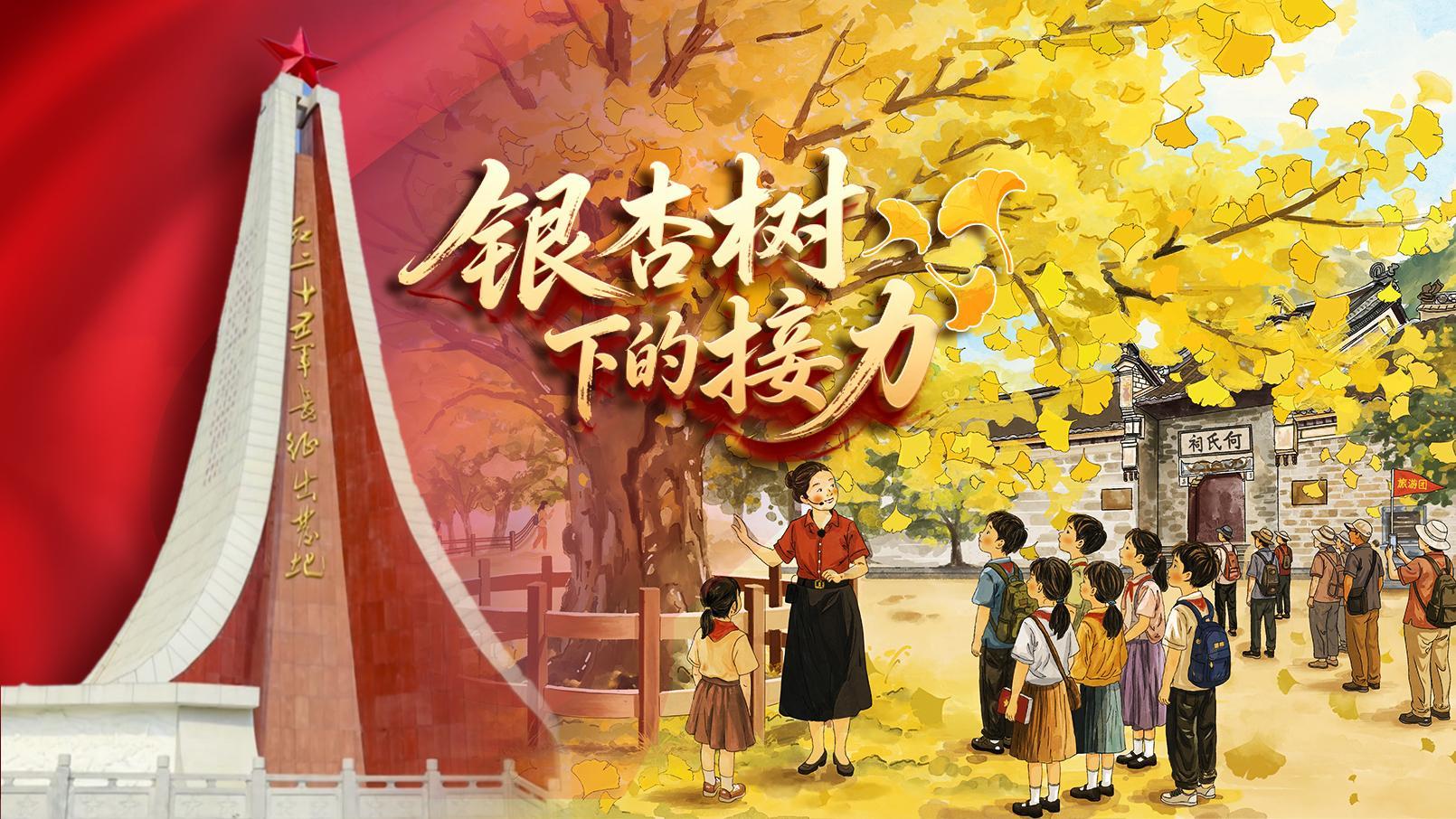 走好新时代长征路·奋斗组歌丨河南信阳：银杏树下的接力