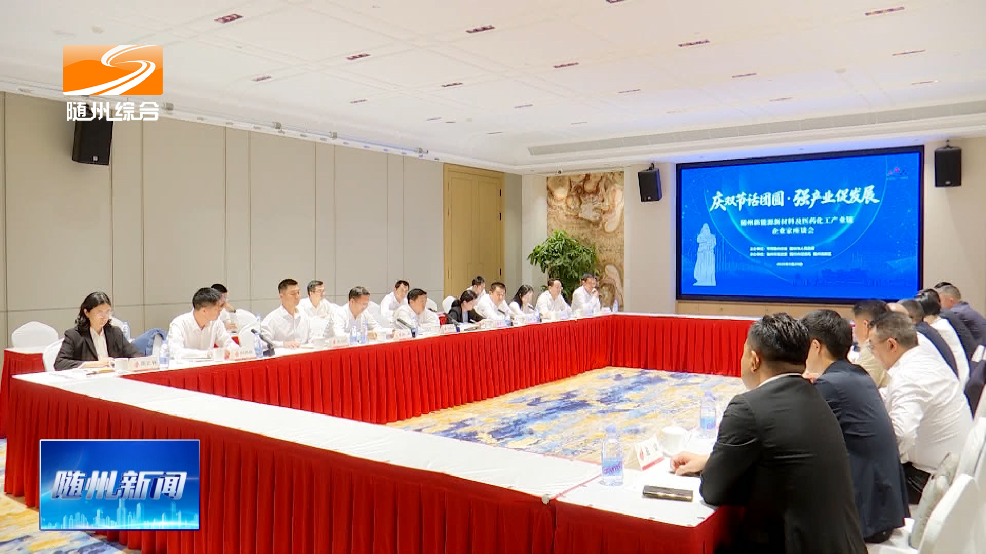 庆双节话团圆 强产业促发展 新能源新材料及医药化工产业链企业家座谈会召开